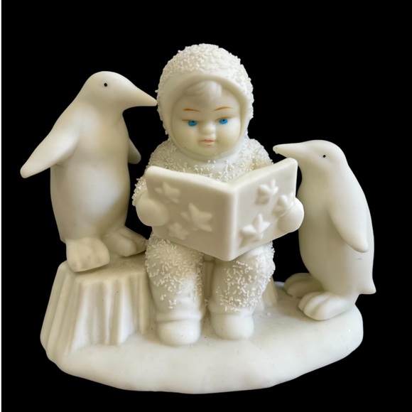 Vintage Snowbabies “Read Me a Story” Starlight Games Collection in Box - Picture 1 of 2